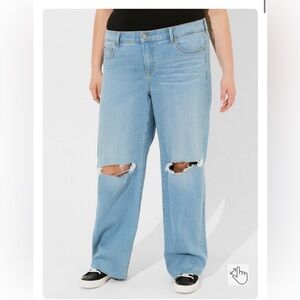 Torrid perfect wide leg vintage stretch jean (size 18)